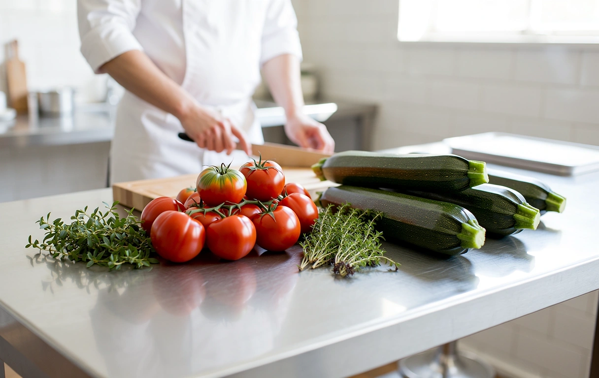 Fresh ingredient sourcing